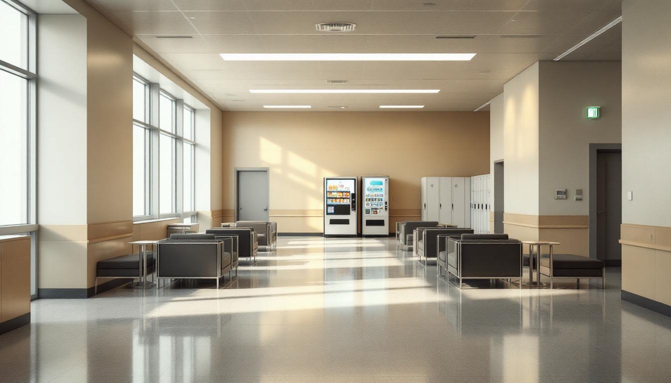 Visitation area at T.L. Roach Unit