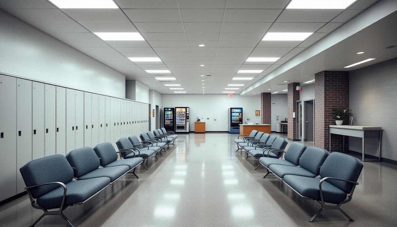 Visitation area at Jail-Inmate Information
