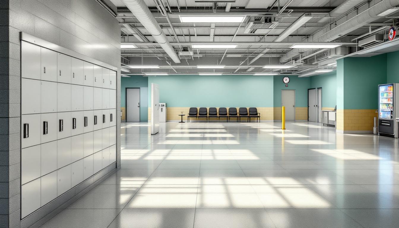 Visitation area at San Augustine County Sheriff’s Office