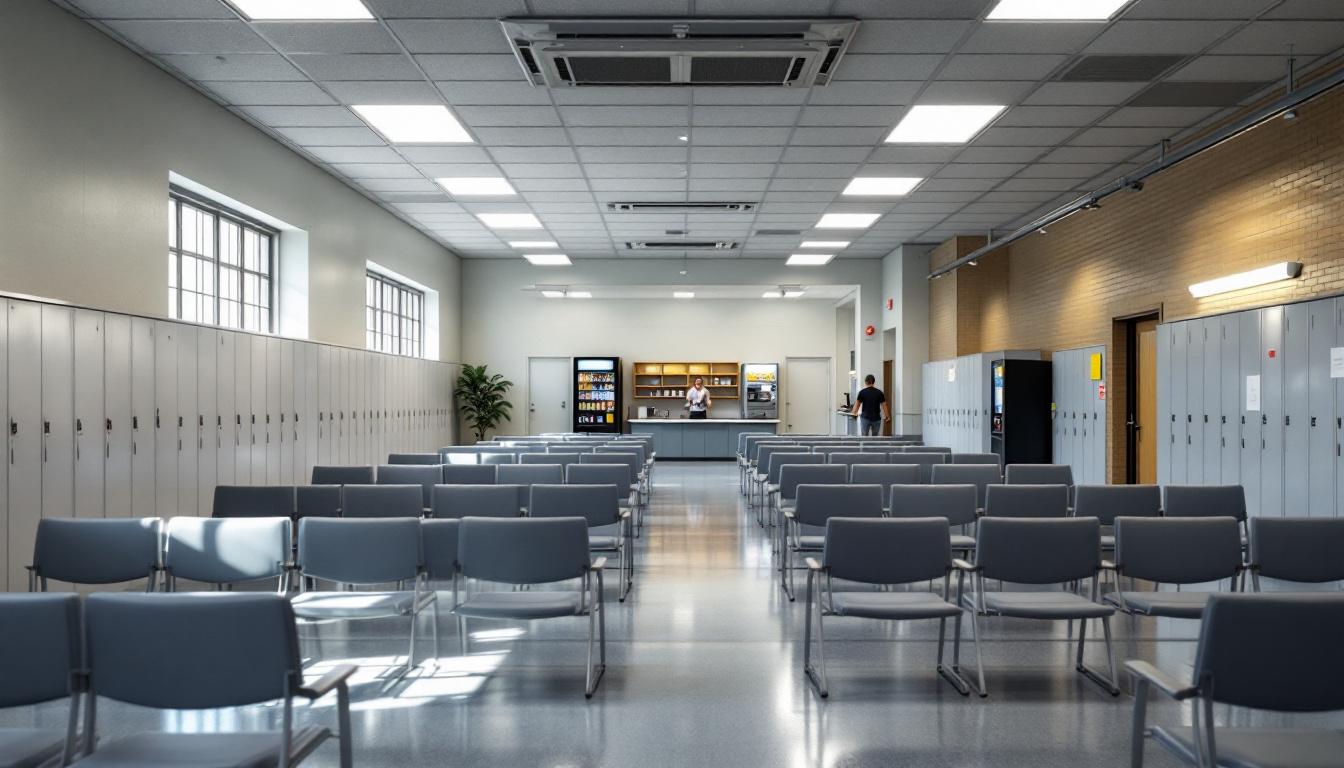 Visitation area at Franklin County Sheriff’s Office