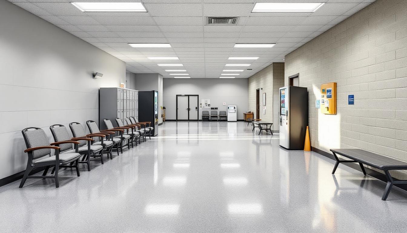 Visitation area at CI REEVES III