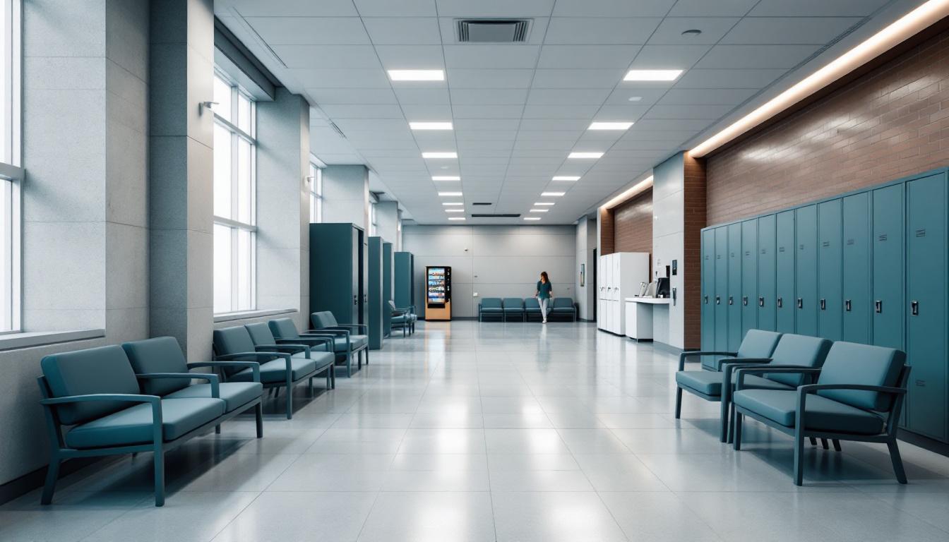 Visitation facilities and waiting area at Price Daniel Unit