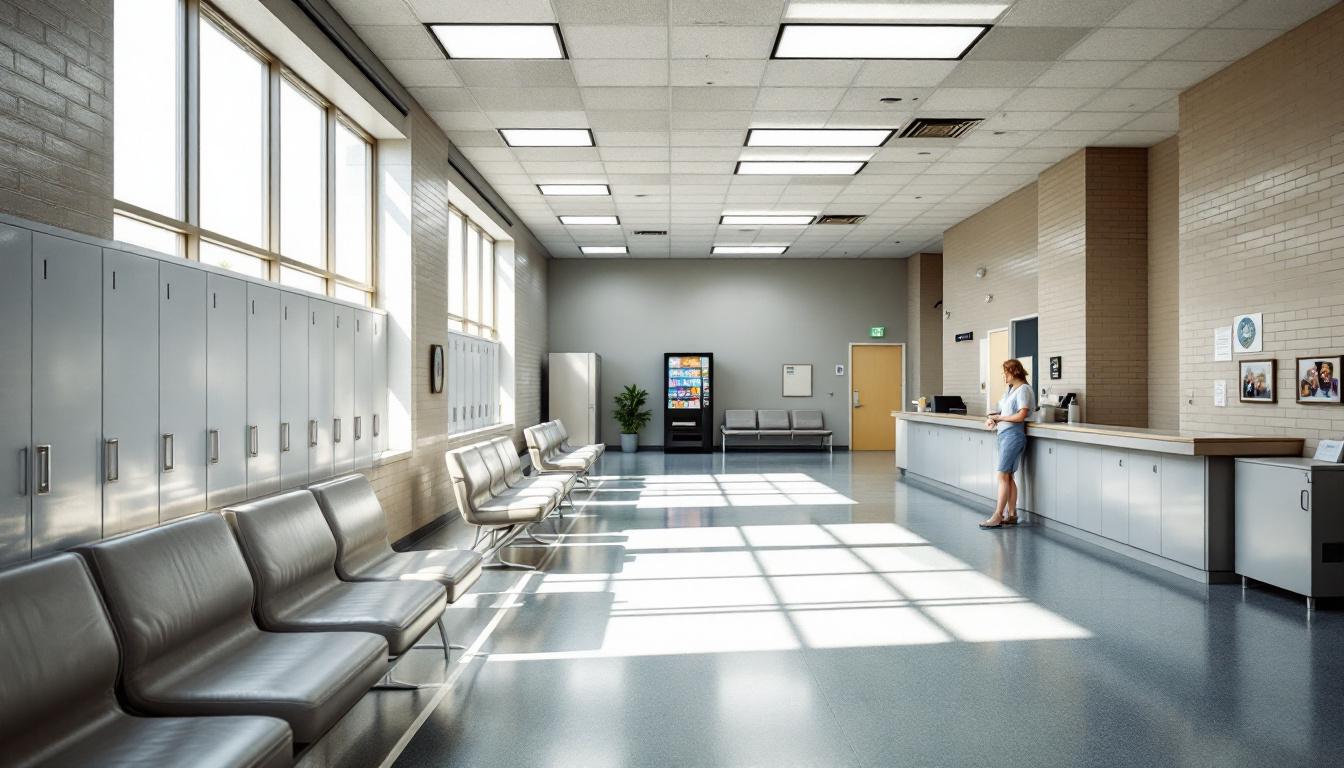 Visitation area at Lafayette County Detention Center