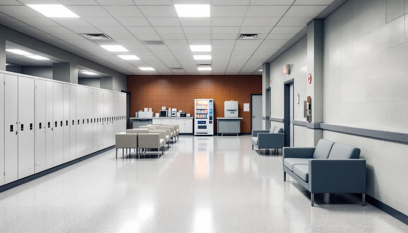 Visitation area at Carroll Montgomery Regional