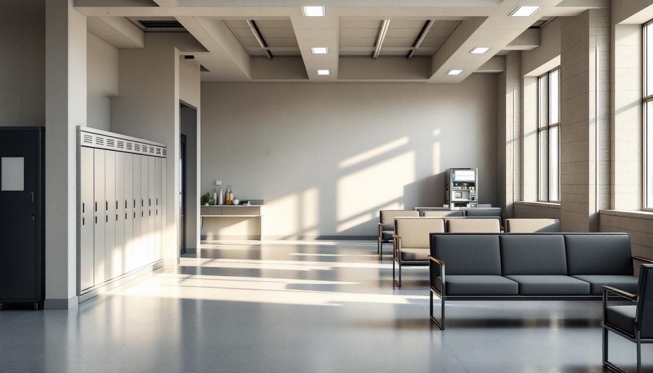 Visitation area at Marion Walthall Correctional