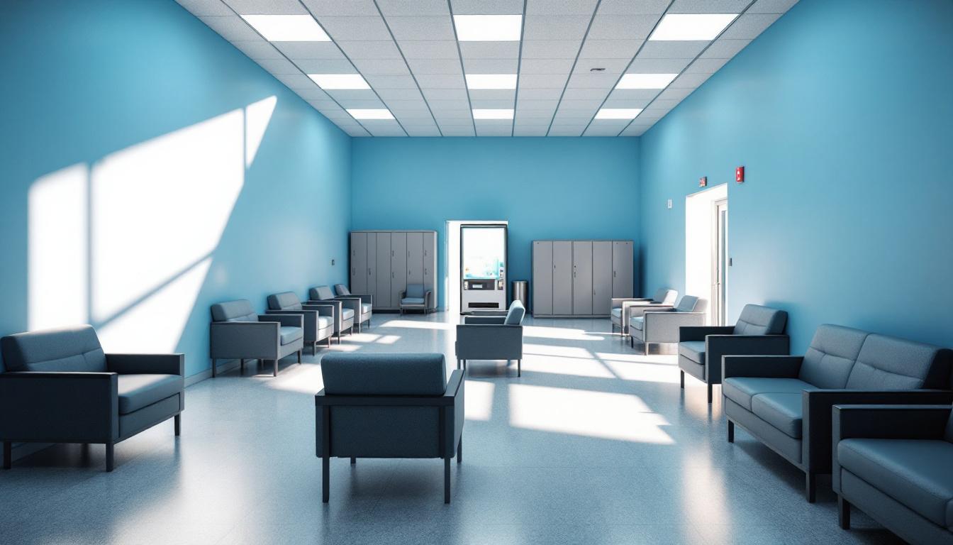 Visitation area at Itawamba County Sheriff's Office