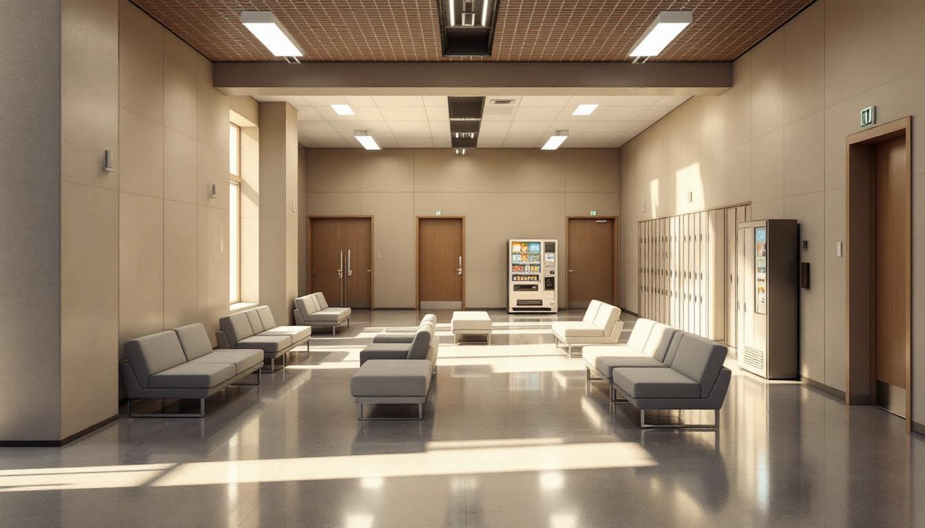 Visitation area at Prentiss County Sheriff