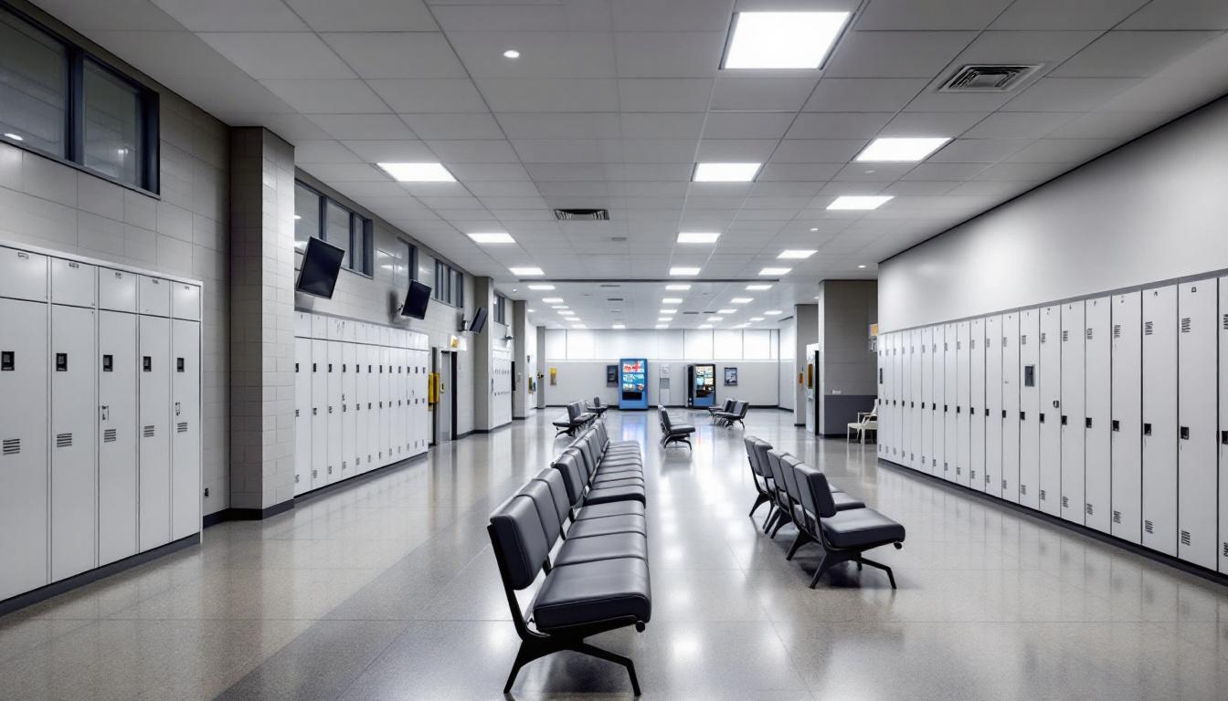 Visitation area at Arizona State Prison Complex