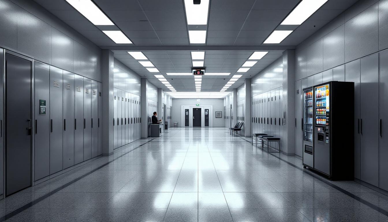 Visitation facilities and waiting area at Catalina Unit Visitation - Arizona State Prison Complex Tucson