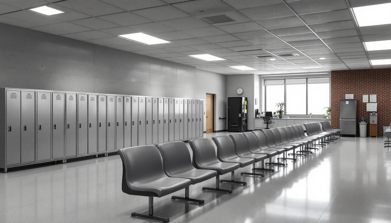 Visitation area at State Prison Florence West
