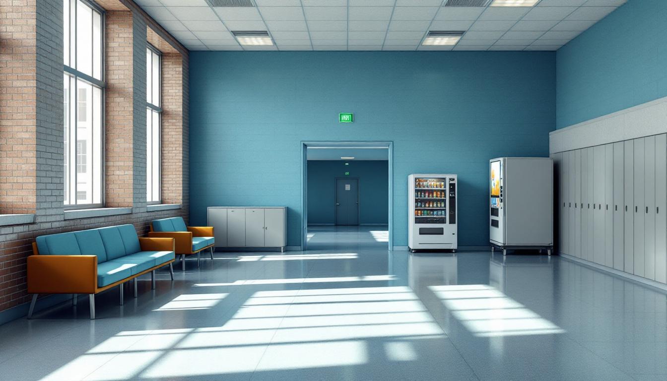 Visitation facilities and waiting area at Lower Buckeye Jail