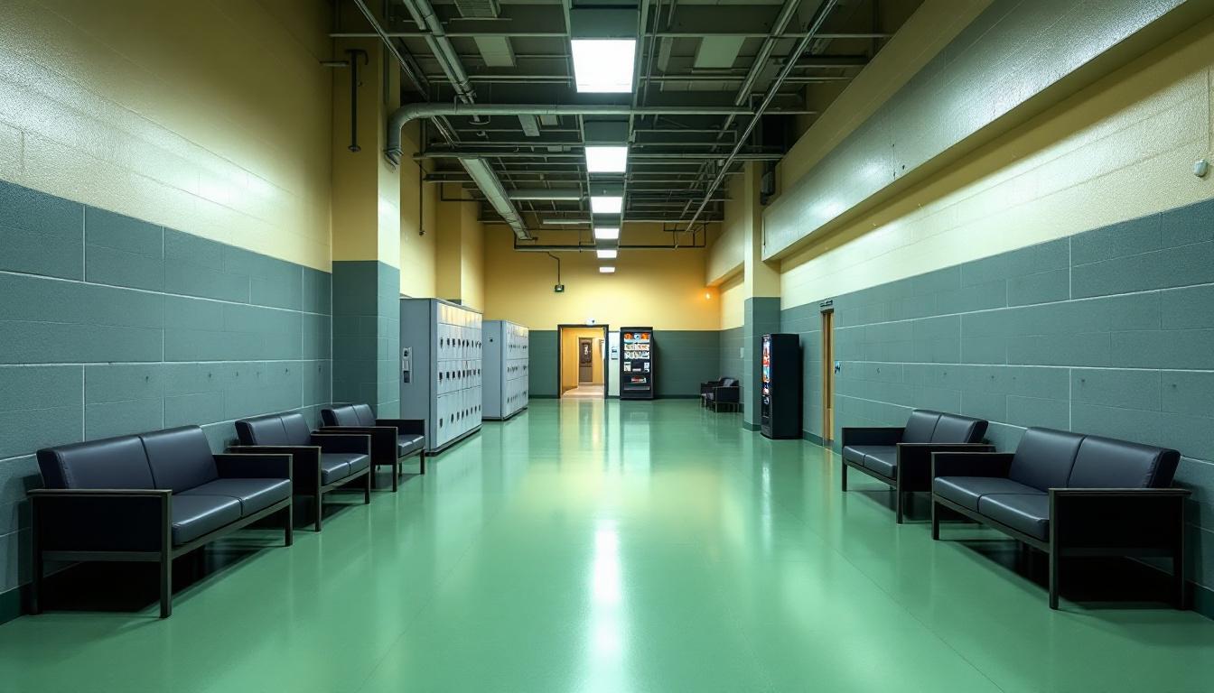Visitation area at Arizona State Prison-Phoenix