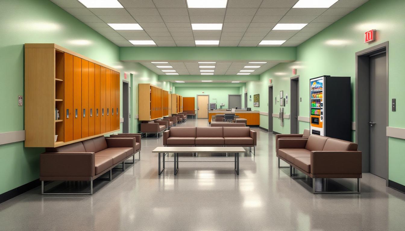 Visitation facilities and waiting area at Arizona State Prison Complex - Douglas