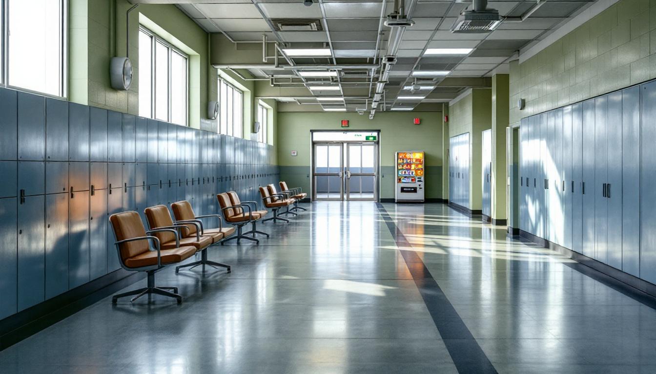 Visitation area at Gila County jail