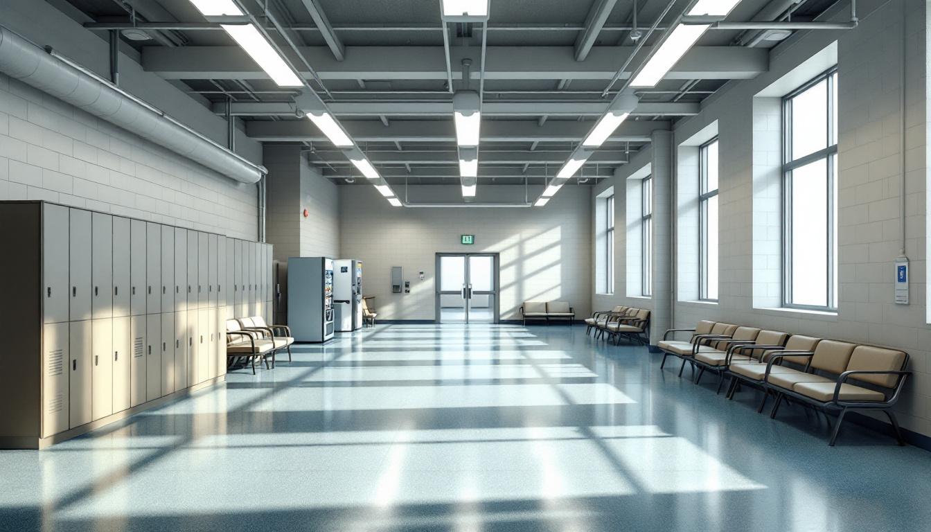 Visitation area at Marana Community Correctional Treatment Facility