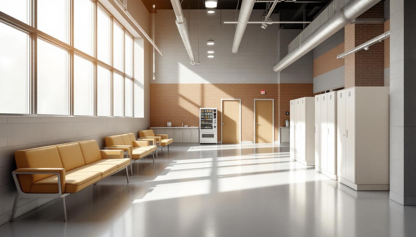 Visitation area at Yavapai County Jail