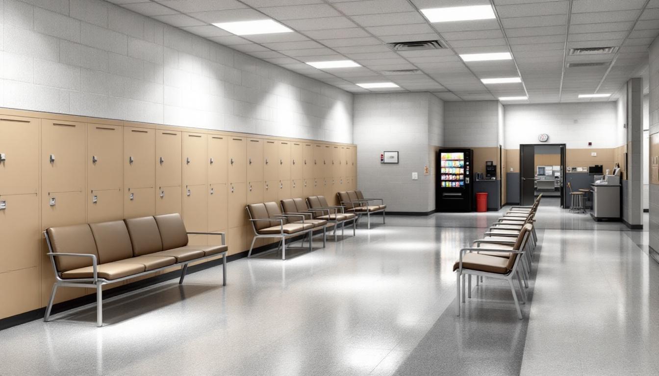 Visitation area at Cimarron Unit Visitation-Arizona State Prison Complex Tucson