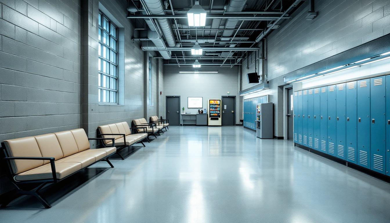 Visitation facilities and waiting area at Arizona Department of Corrections, Bachman Unit