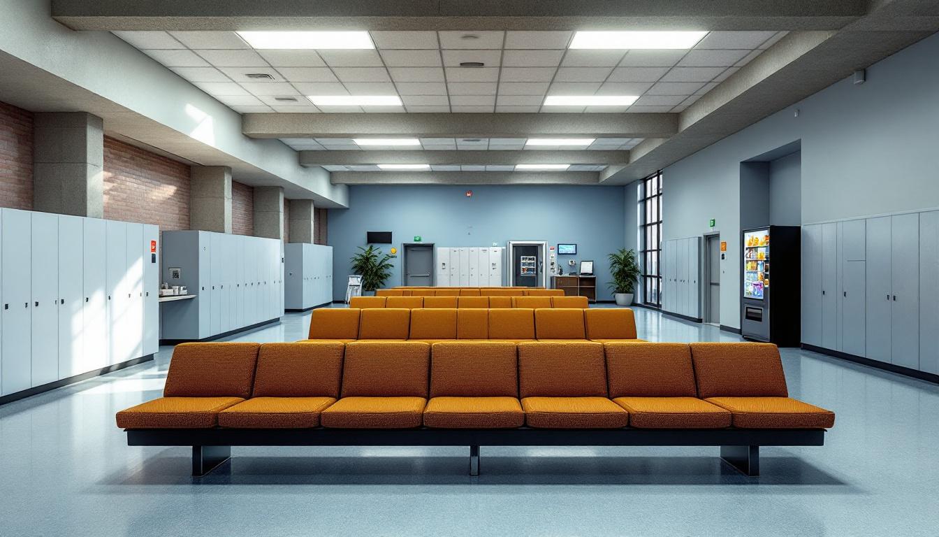 Visitation facilities and waiting area at ASPC -Winslow