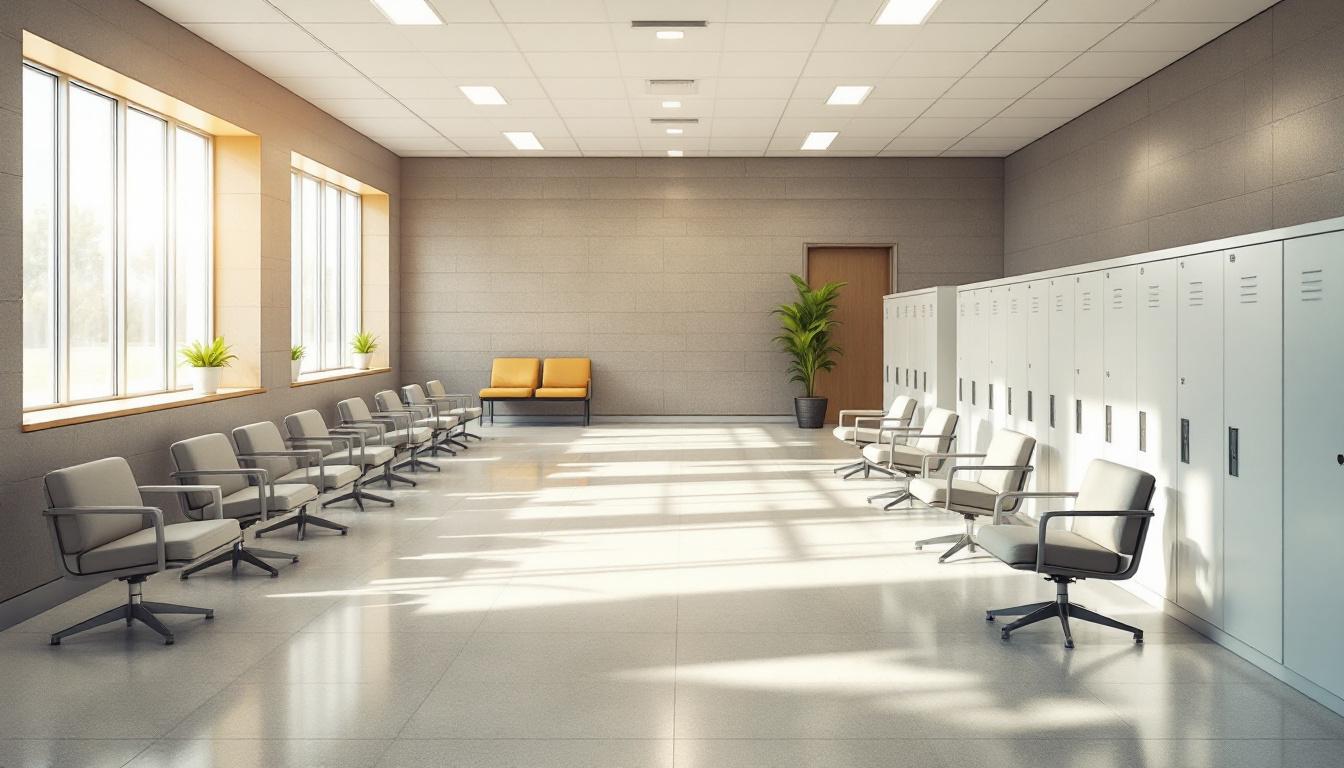 Visitation area at Arizona Department of Corrections: Eagle Point