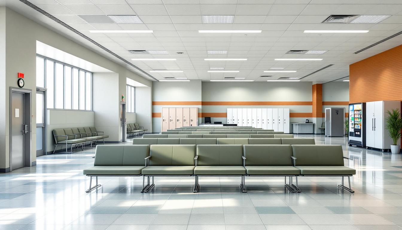 Visitation facilities and waiting area at Arizona State Prison Complex - Florence