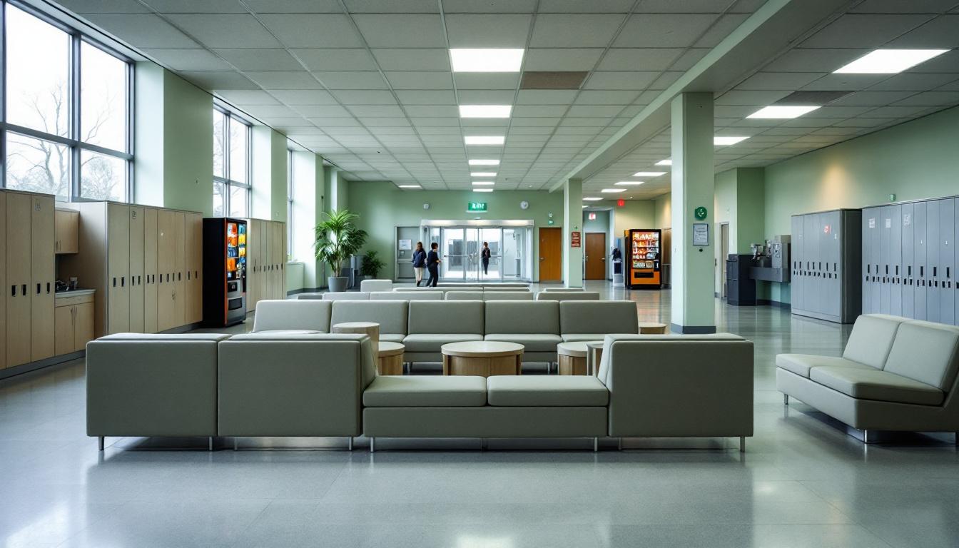 Visitation area at Chesapeake City Jail