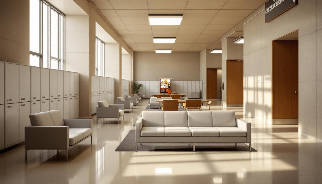 Visitation area at Martinsville City Jail