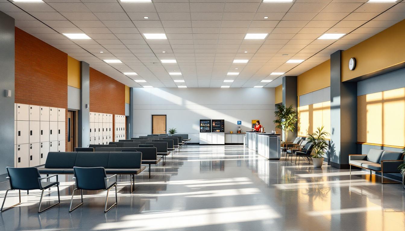 Visitation area at Dade Correctional Institution