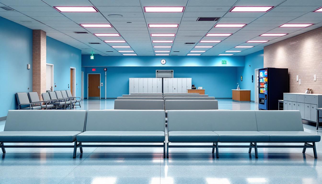 Visitation area at Federal Correctional Institution Tallahassee