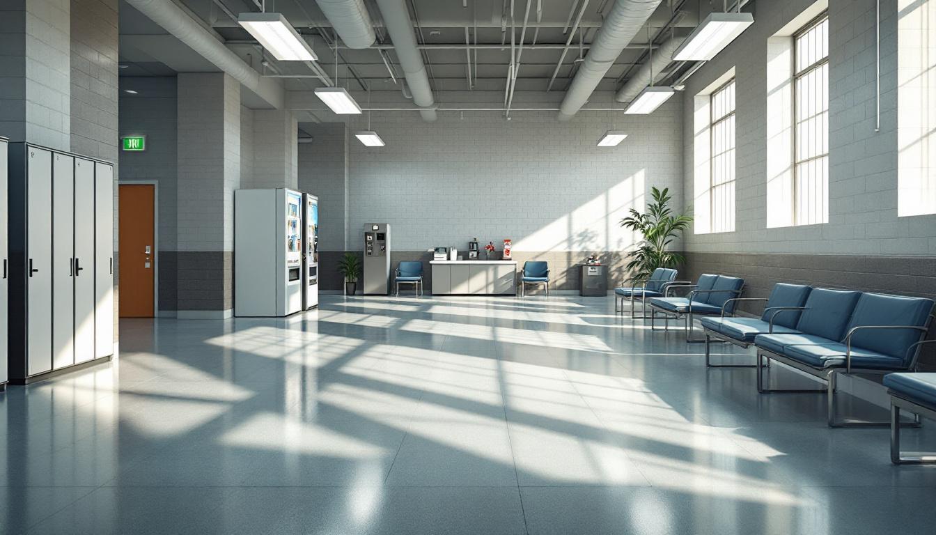 Visitation area at Marion County Jail Inmate Information Visitation Center