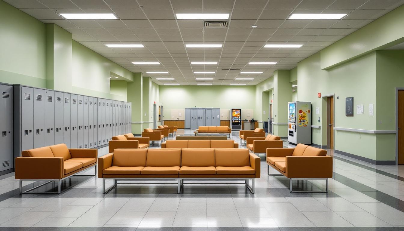 Visitation area at Montgomery Correctional Center Pre-Trial Detention Facility