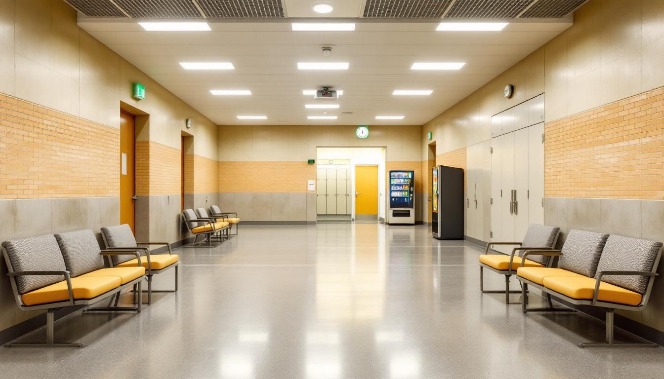 Visitation facilities and waiting area at Broward Sheriff's Office - Main Jail Bureau