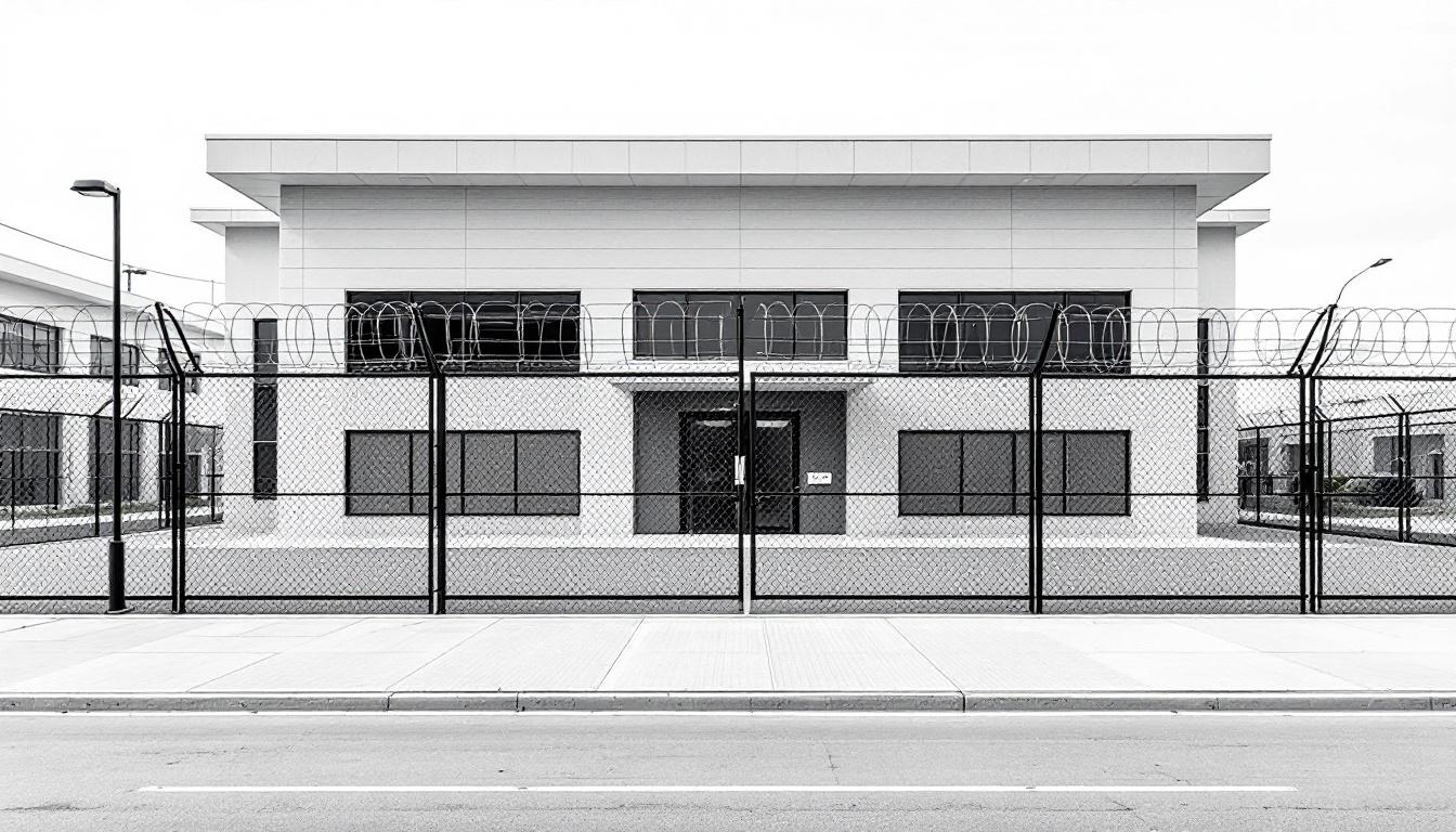Fayette County Jail exterior view