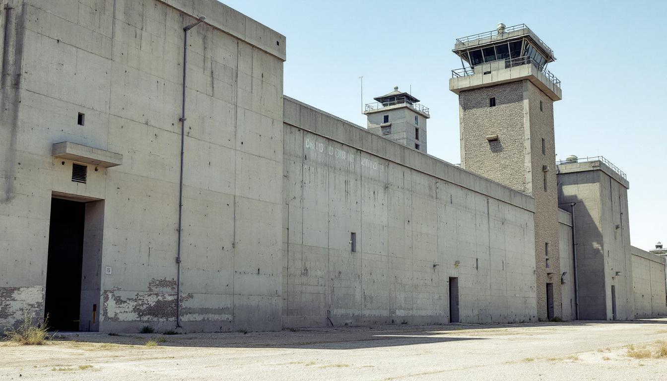 Posey County Jail exterior view