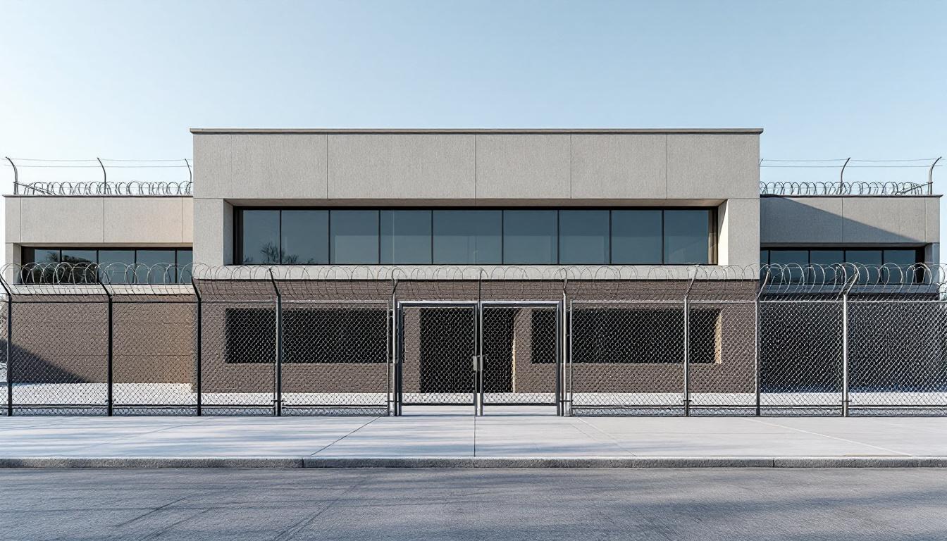 Avenal State Prison exterior view