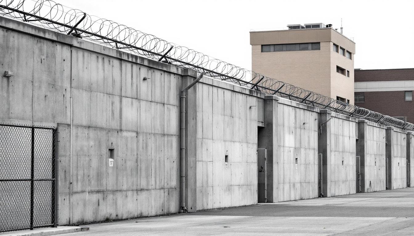 Yuba County Jail exterior view