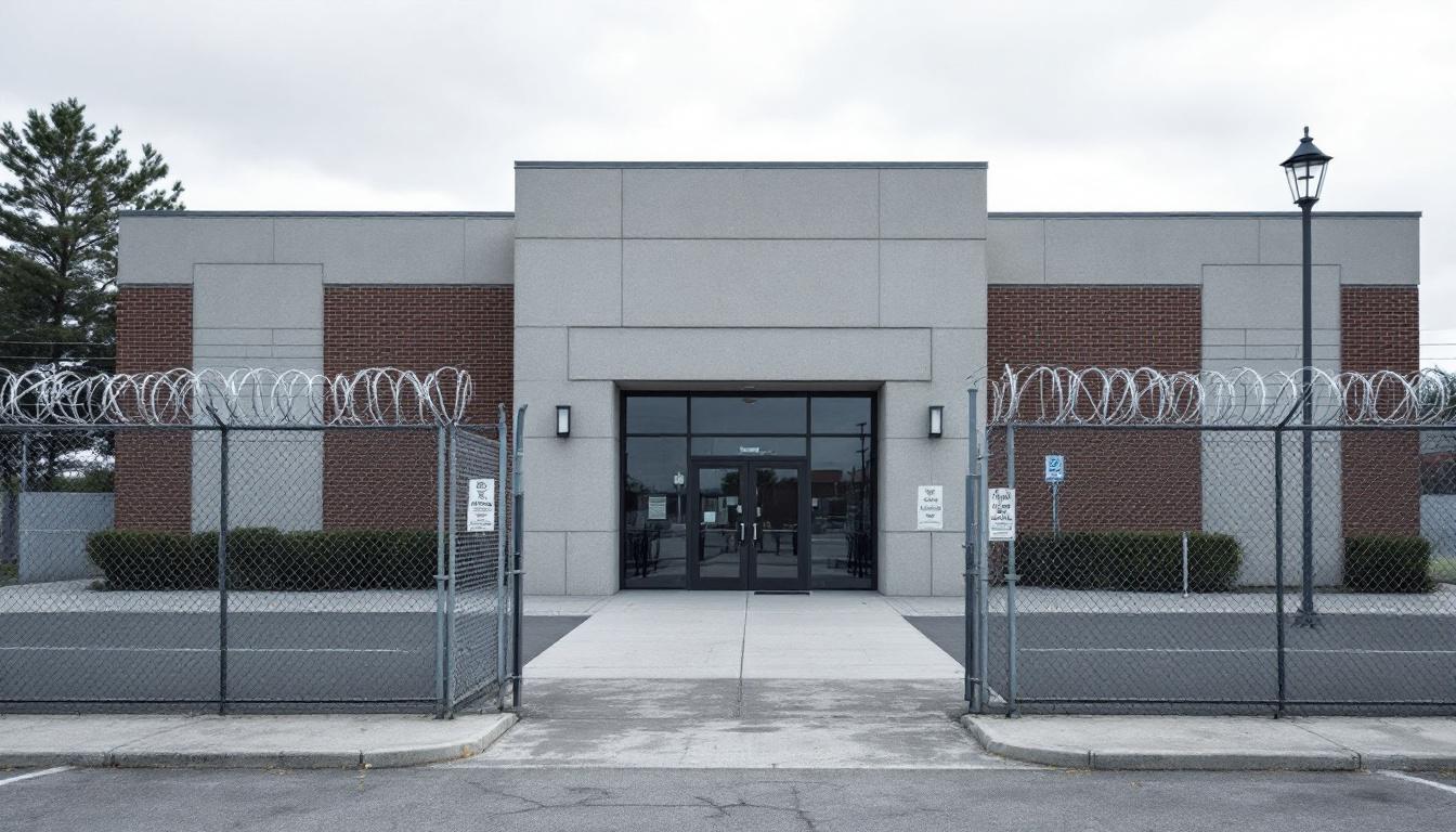 Maverick County Detention Center exterior view