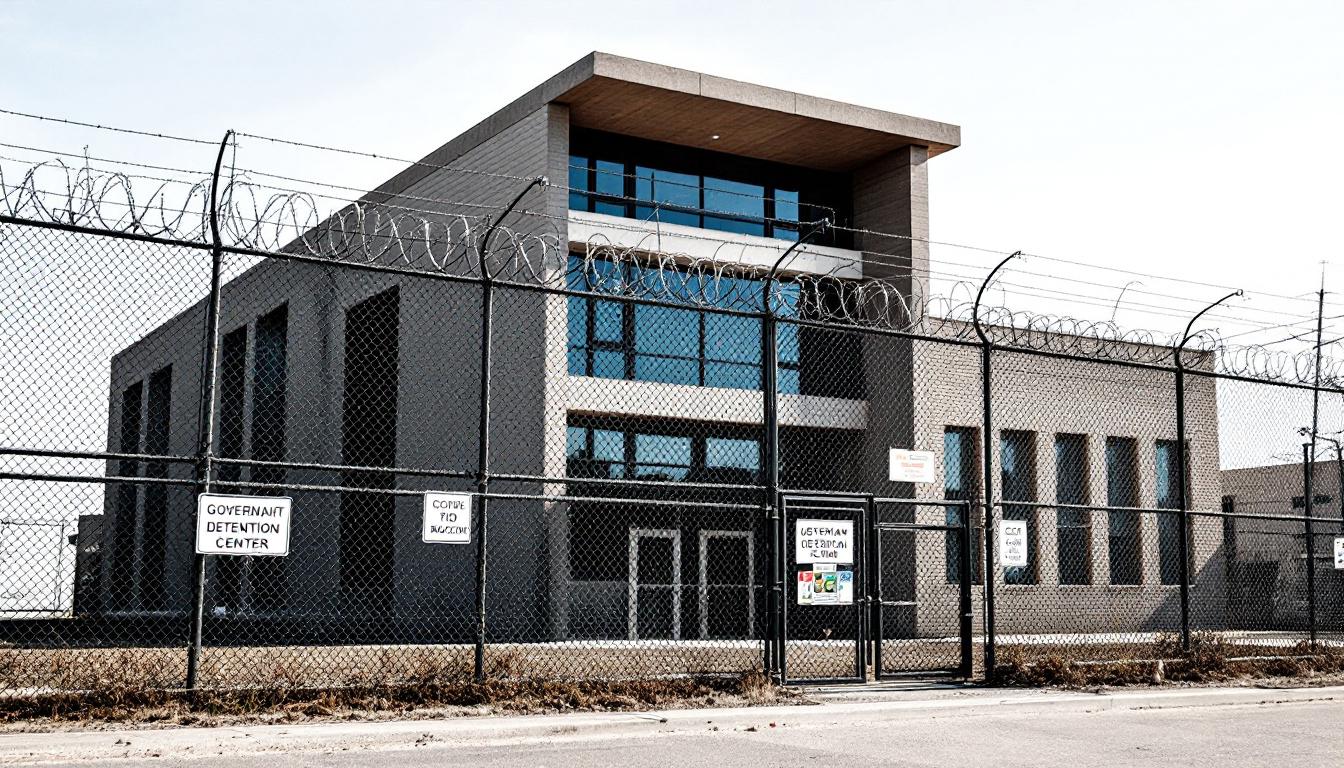 Henderson County Jail exterior view