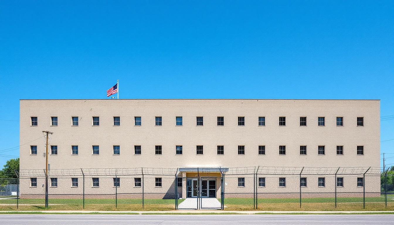 Wayne County Jail Division 1 exterior view