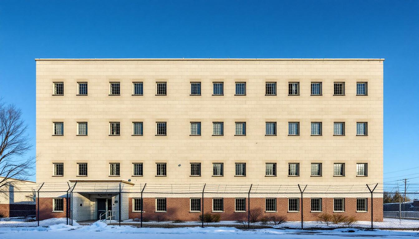Anoka County Jail exterior view