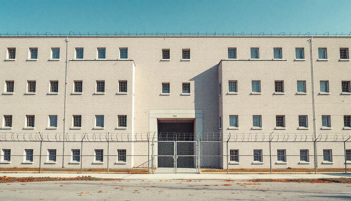 Ascension Parish Jail exterior view