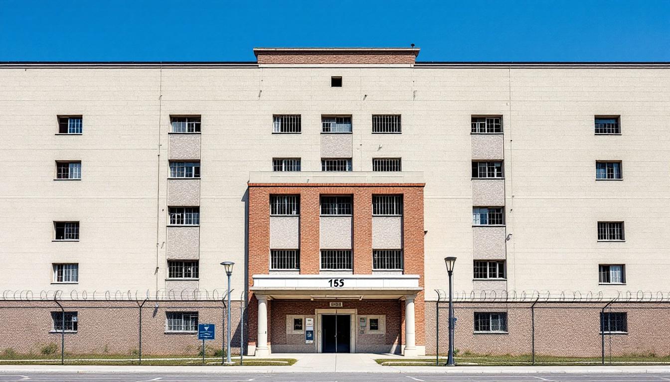 Bartholomew County Jail exterior view
