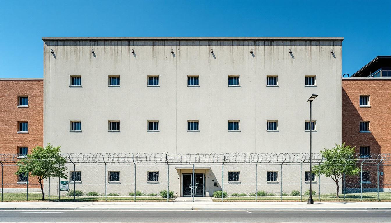 Baxter County Jail exterior view