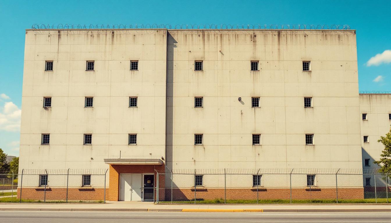Bossier City Police Jail exterior view