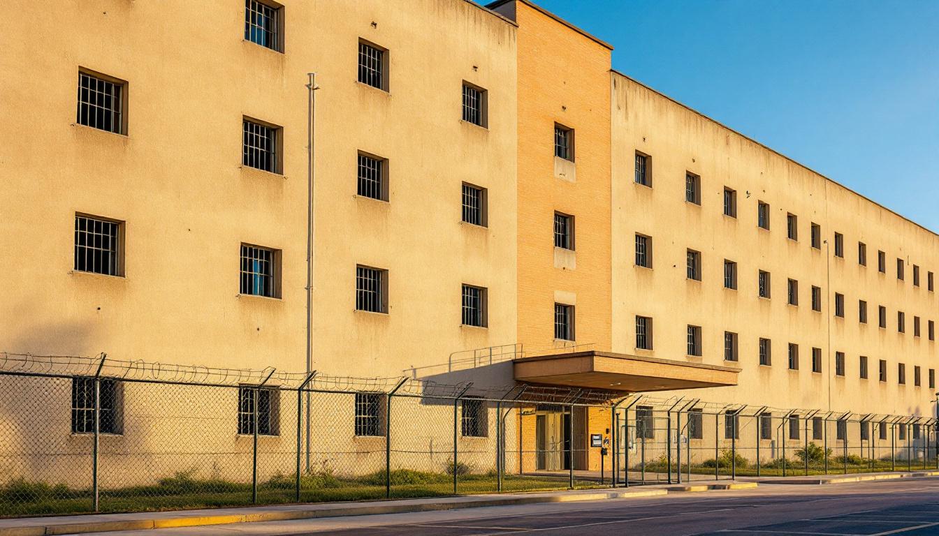 Bourbon County Jail exterior view