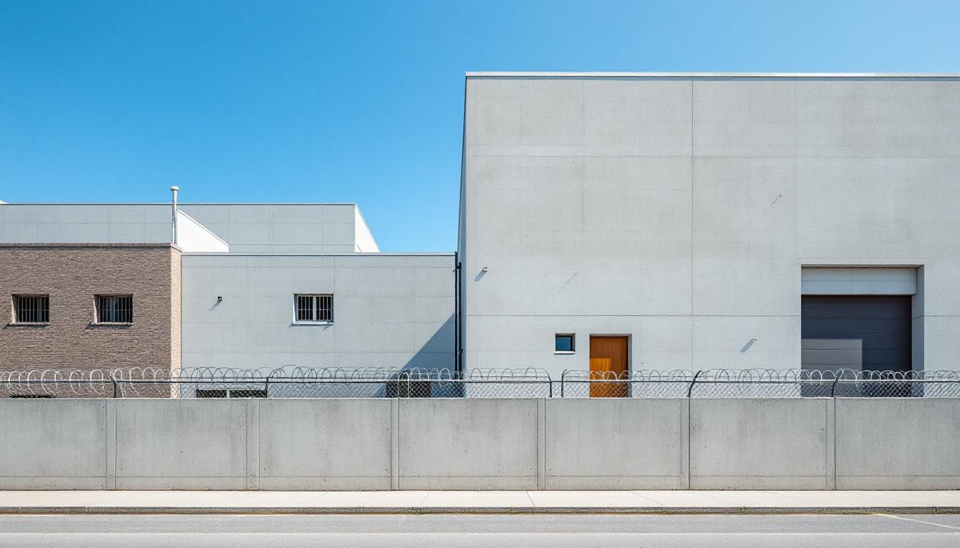 Brazos County Detention Center exterior view