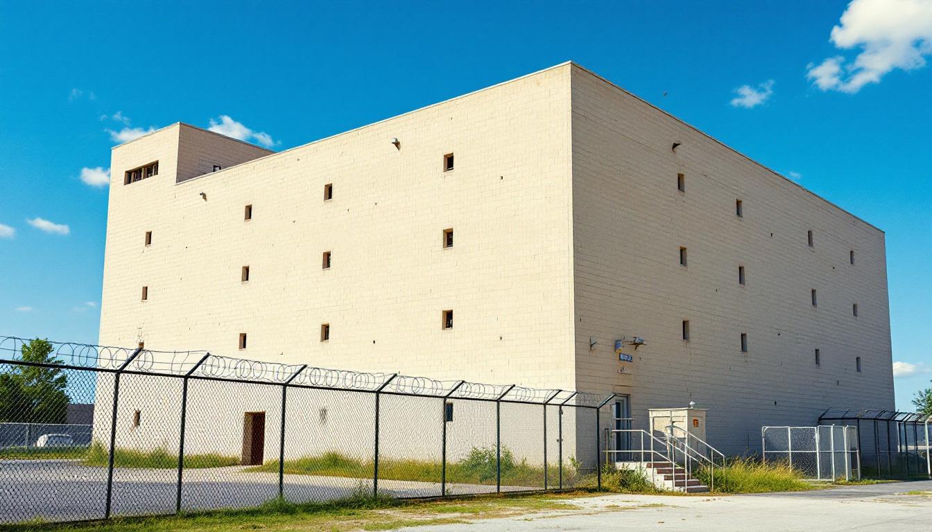 Burke County Jail exterior view