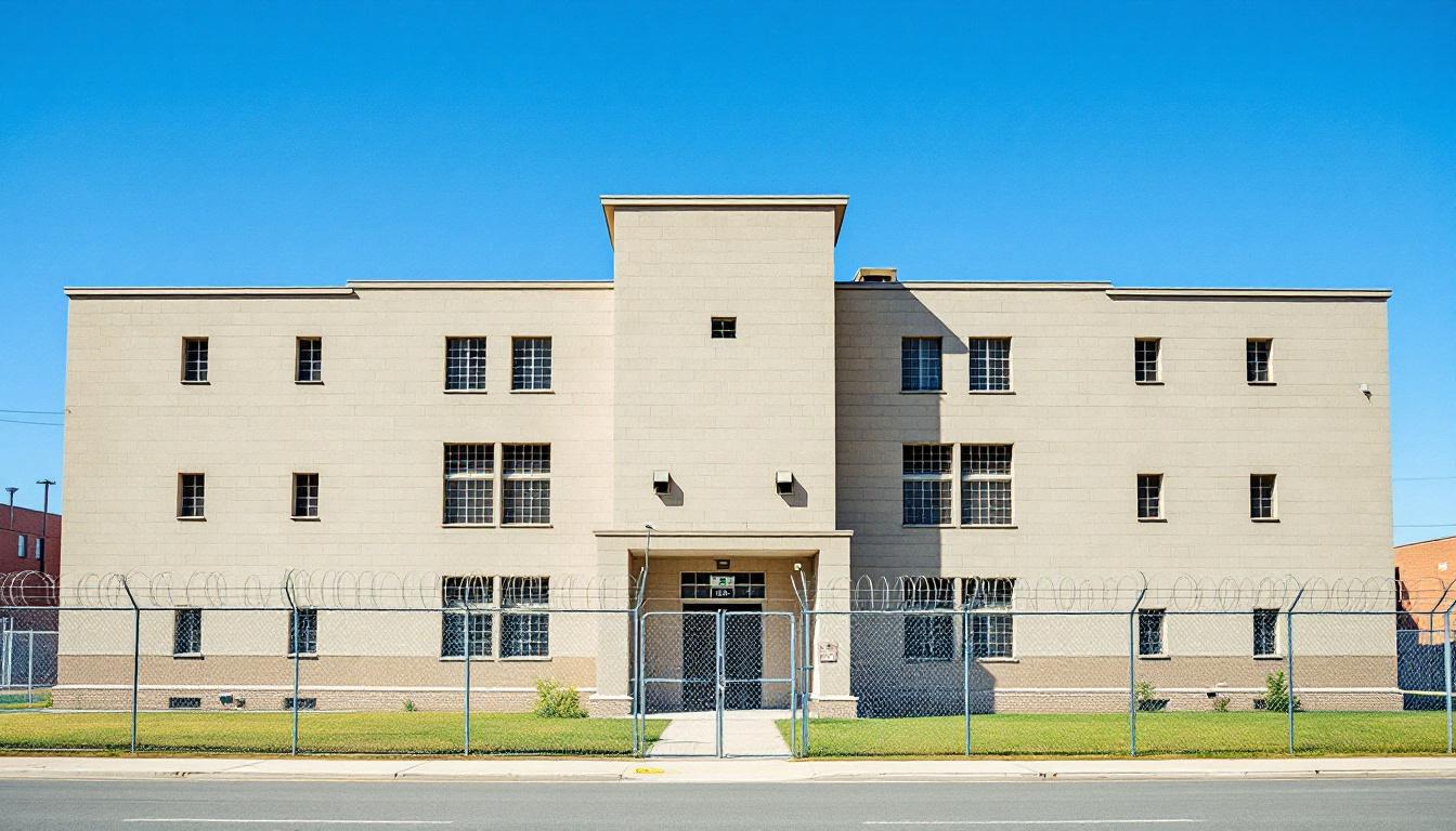Calhoun County Jail exterior view