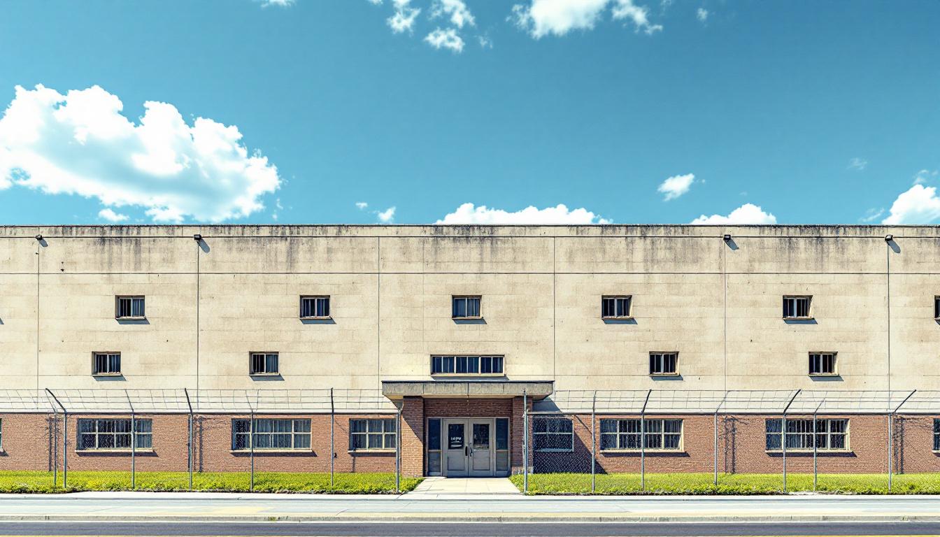 Calhoun County Jail exterior view