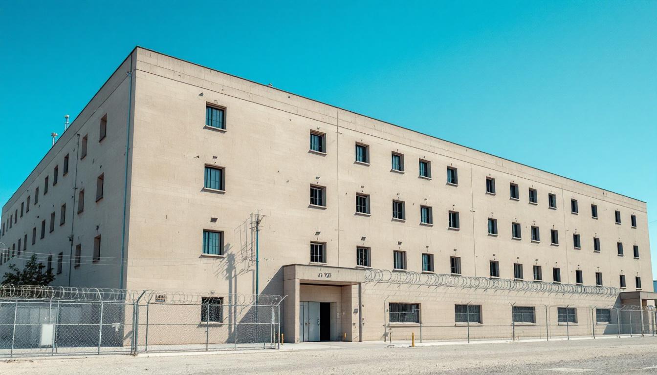 Canadian County Jail exterior view